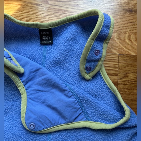 💙 VTG Pata 24m Fleece Bibs!!! 💙 💛 💙 - Picture 5 of 8